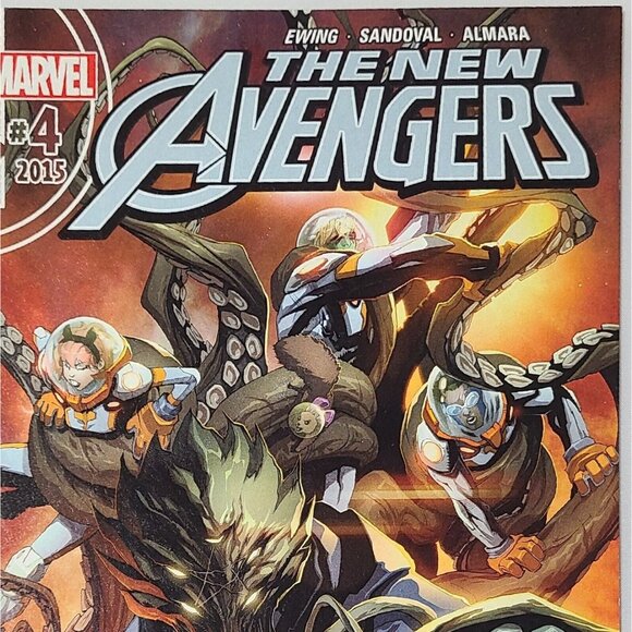 New Avengers 4 Marvel Comics 2016 FN Gerardo Sandoval Cover A 4th Series - Picture 14 of 16
